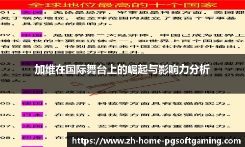 加维在国际舞台上的崛起与影响力分析